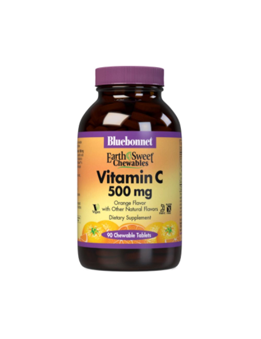 Bluebonnet Chewables Vitamin C 500mg 90Caps